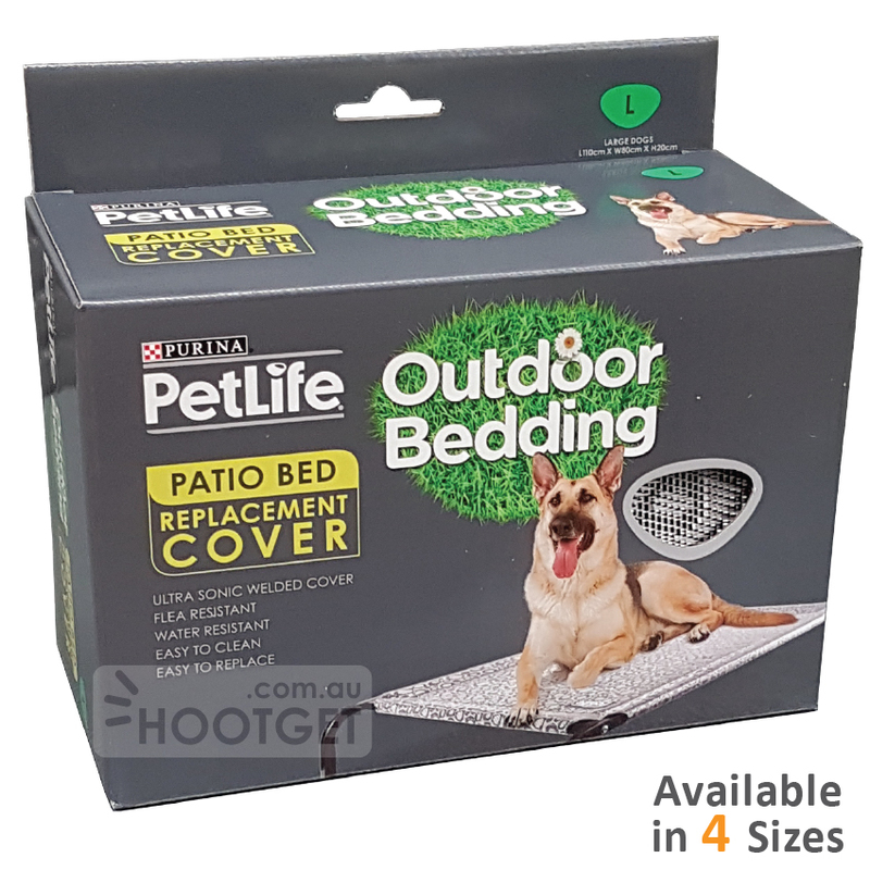 purina petlife outdoor patio dog bed replacement cover