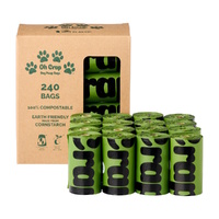 Oh Crap Compostable Dog Poop Bags – 240 Bags