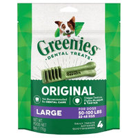 Greenies Dog Original Treat Pack Large 170g