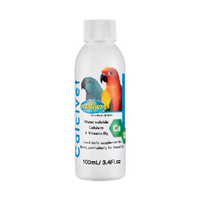 Vetafarm Calcivet Calcium Vitamin D3 Pet Bird Supplement 100ml 