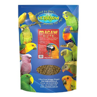 Vetafarm Macaw Nuts Extruded Pellet Diet for Parrots 10Kg  