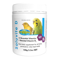 Vetafarm Soluvite D Vitamin Supplement for Birds 100g