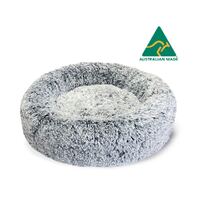 Superior Pet Goods Curl Up Cloud Calming Dog Bed Dove Grey Medium 