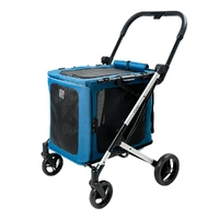 Ibiyaya Bigbuddy Stroller And Crate Combo - Crystal Teal 