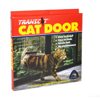 Transcat Clear Cat Door Small 4-Way Locking Door