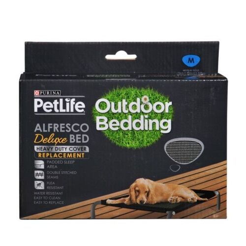 Purina PetLife Alfresco Deluxe Dog Bed Replacement Cover - Medium