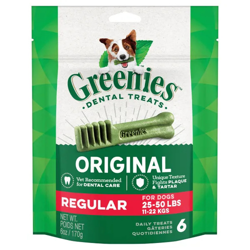 GREENIES Dog Dental Treats Regular 170g