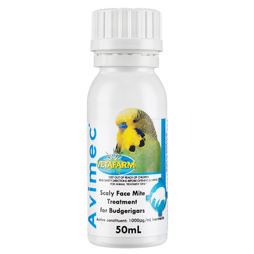 Vetafarm Avimec Budgie Topical Liquid 50ml