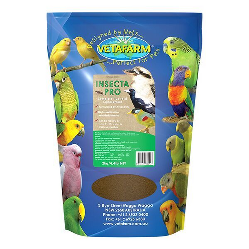 Vetafarm Insecta Pro Bird Food 2Kg  