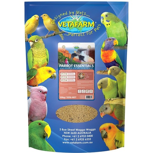 Vetafarm Parrot Essentials 10Kg 