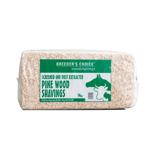 Breeders Choice Wood Shavings Pet Bedding Small 14kg