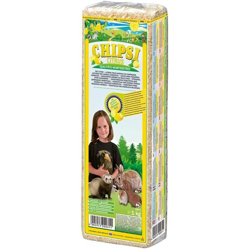 Chipsi Citrus Softwood Small Animal Bedding 15Ltr 1kg  